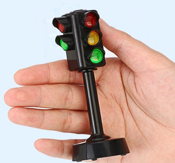 Semáforo con luces y sonido